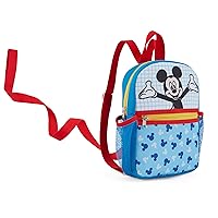 Disney Baby Mini Backpack, Mickey Mouse Happy Stripe, 10 inch