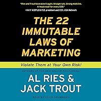 The 22 Immutable Laws of Marketing The 22 Immutable Laws of Marketing Audible Audiobook Paperback Kindle Hardcover Audio CD