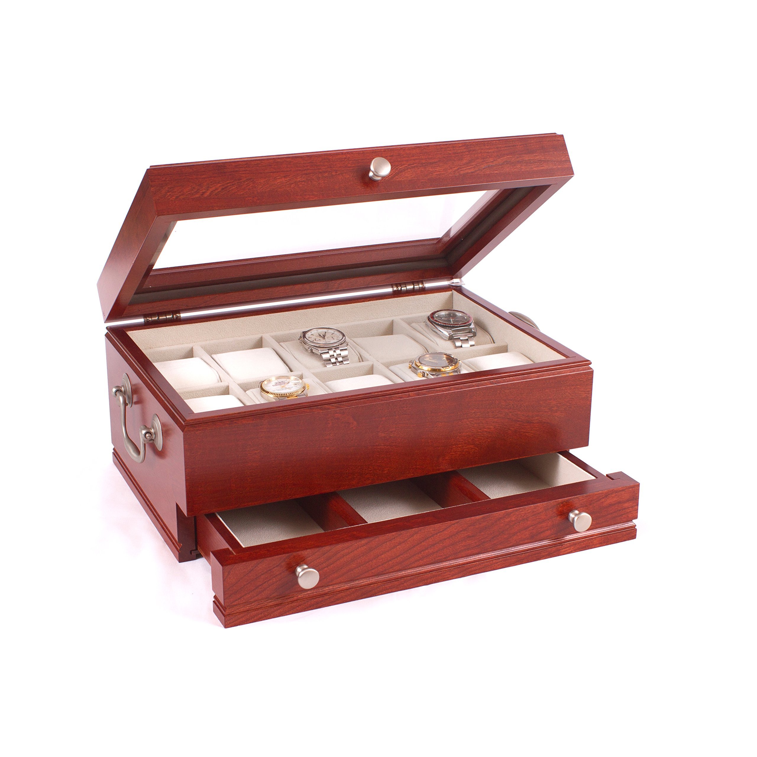 American Chest W1100C Captain 10 Watch Box and Storage