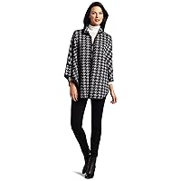 Pendleton Women's Houndstooth Knit Cape