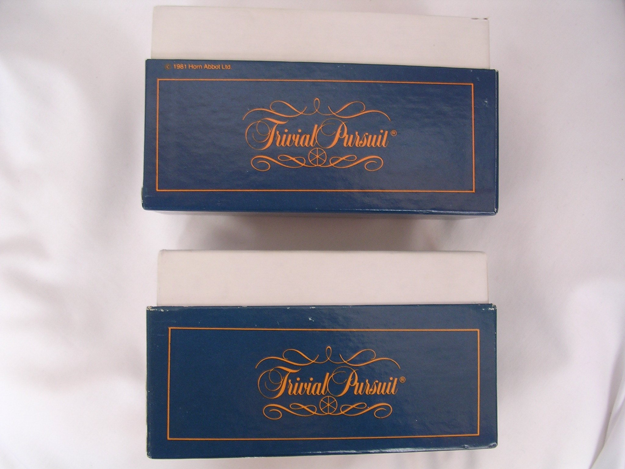 Trivial Pursuit Subsidiary Card Set ; 2 Boxes from The Original Master Game