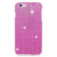 Eagle Cell iPhone 6 Plus Diamond Protective Cover - Retail Packaging - Hot Pink