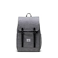 Supply Co. Herschel Retreat Small Backpack, Raven Crosshatch, One Size