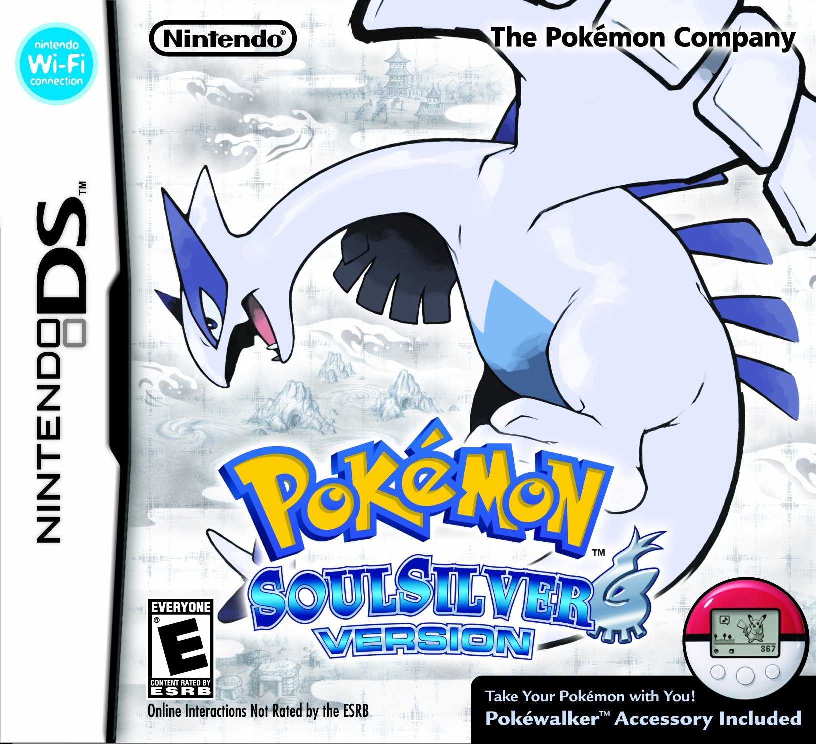 Limited Edition Pokemon SoulSilver Version with Figurine - Nintendo DS (Limited Edition)