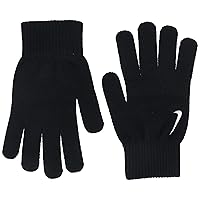 Unisex Swoosh Knit Gloves Size Small/Medium, Black