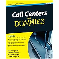 Call Centers For Dummies Call Centers For Dummies Paperback Kindle
