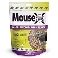 MouseX 1lb Bag, All-Natural Poison Free Humane Rat and Mouse - EcoClear Products