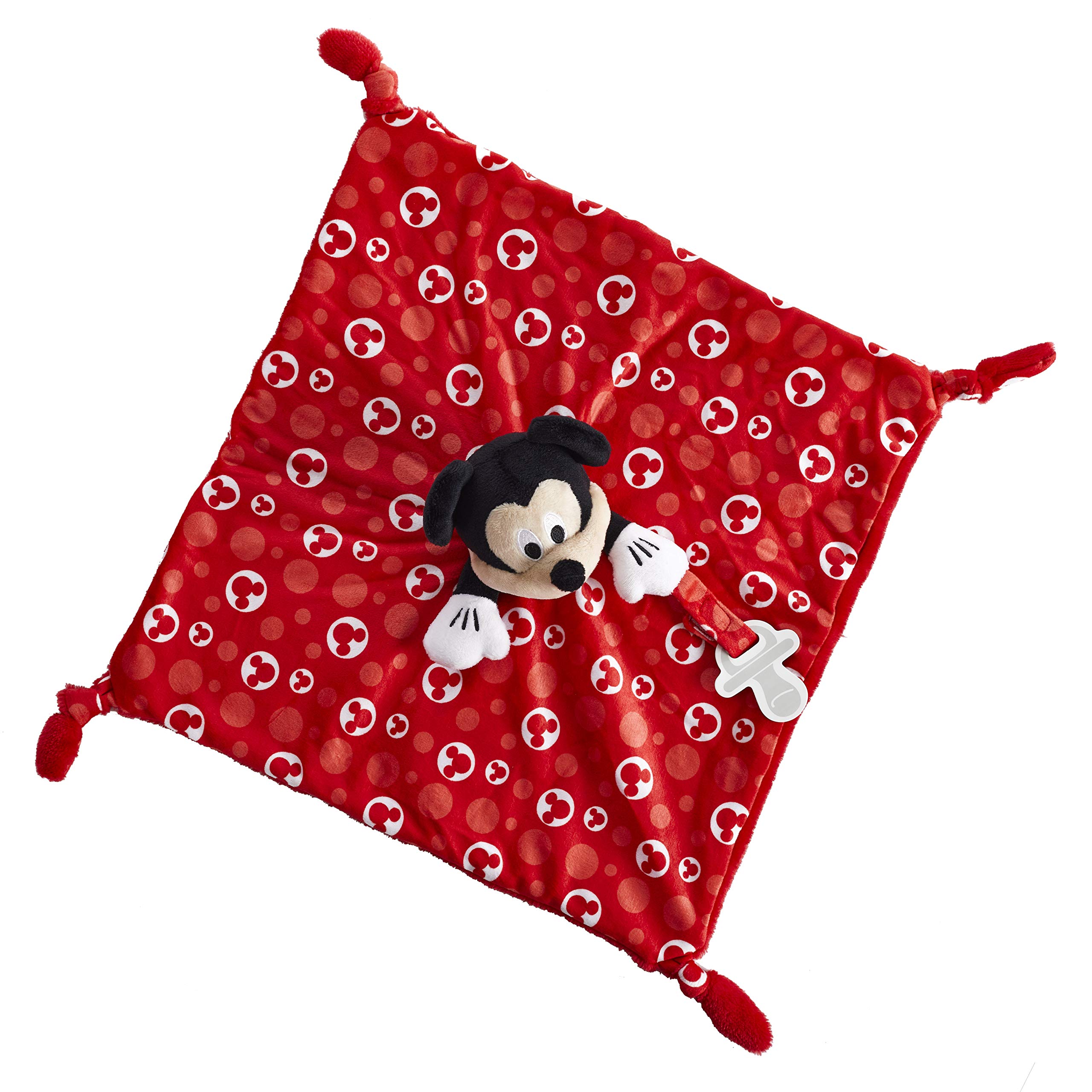 KIDS PREFERRED Disney Baby Mickey Mouse Plush Stuffed Animal Snuggler Lovey Security Blanket 13.18