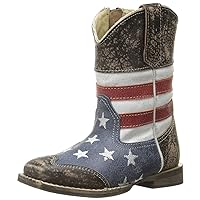 Roper American Square Toe Cowboy Boot (Toddler)