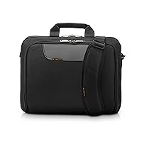 Everki Advance Laptop Bag - Briefcase, Fits Upto 17.3-Inch (EKB407NCH17), Black