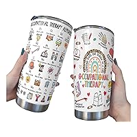 VIAMAZ -Occupational-Therapist 20oz Tumbler - IdealOT Gift for Women, Perfect for-OT-Month, Therapy Assistant & Occupational-Therapy Gifts, Durable OT Cup Gifts for Occupational Therapists