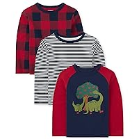 The Children's Place baby boys Long Sleeve Fashion Shirts
