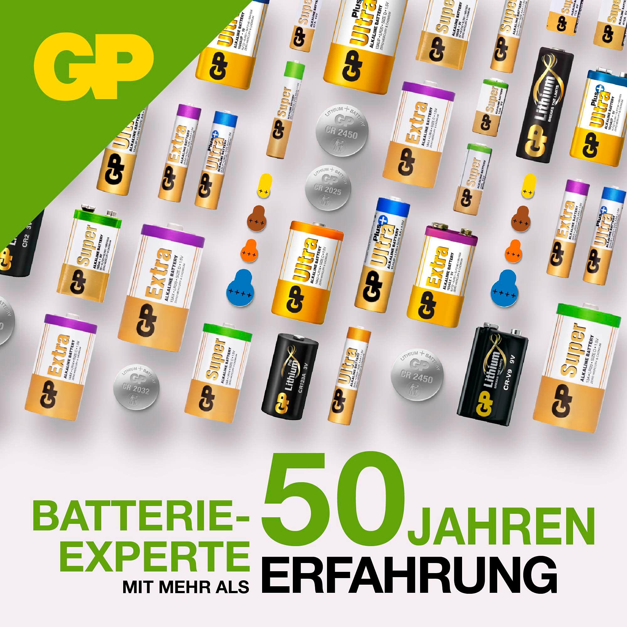 kenable GP Alkaline Cell Battery LR41 192 1.5V [10 Pack]