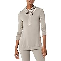 Amazon Essentials Women's Supersoft Terry Long-Sleeve Funnel Neck Tunic (Previously Daily Ritual)