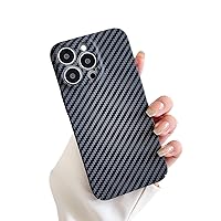 Carbon Fiber Grain Ultra-Thin Lightweight Color Blocking Phone case for iPhone 12 11 14 13 Pro Max Mini 7 8 14 Plus SE XR XS Bumper, Creative Shockproof Back Cover(Gray,iPhone 13 Pro)