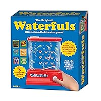 PlayMonster The Original Waterfuls — Classic Handheld Water Game Retro Vintage Travel Toy Screen Free Kids Game Just Add Water — Now with 6 Additional Game Options for Kids Ages 3, 4, 5, 6 and Up