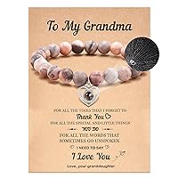 Mom/Aunt/Grandma/Mother in law Gifts, I Love You 100 Languages Bracelets from Daughter Niece Granddaughter