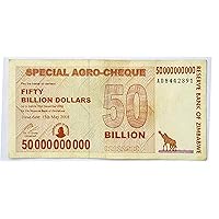 Fifty Billion Dollars Banknote Dollar VF35