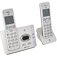 AT&T EL52215 Dect 6.0 Answering System with Caller ID/Call Waiting Landline Telephone Accessory,Gray