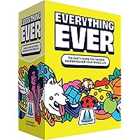 Everything Ever Card Game | Fun Family Games for Adults, Teens, & Kids | Fun Quick Party Game | 20 Minutes | Ages 12 and Up | for 2 to 10 Players | Easy to Learn