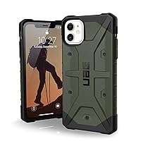 URBAN ARMOR GEAR UAG Designed for iPhone 11 [6.1-inch Screen] Pathfinder Feather-Light Rugged [Olive Drab] Military Drop Tested iPhone Case