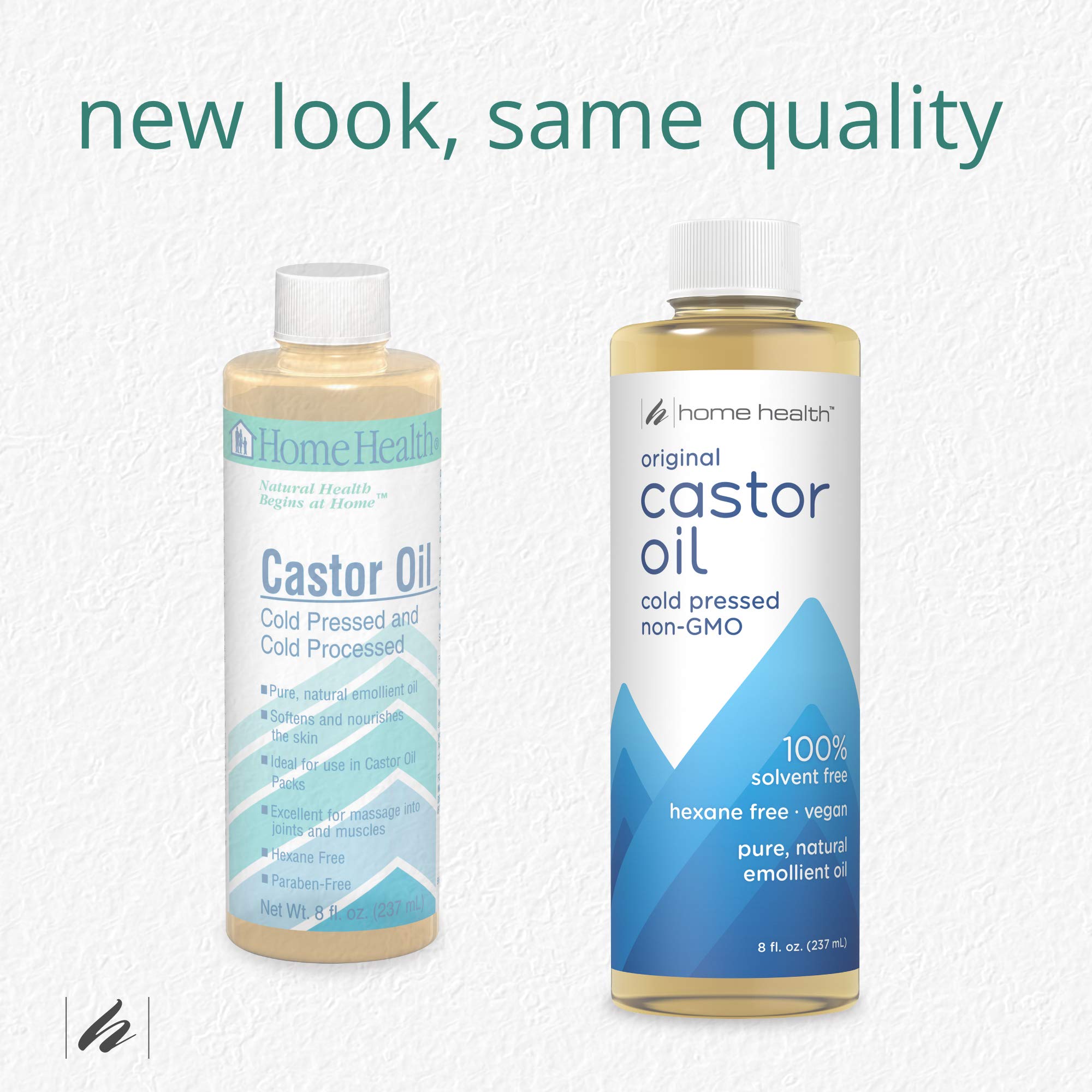 Home Health Original Castor Oil - 32 Fl Oz - Promotes Healthy Hair & Skin, Natural Skin Moisturizer - Pure, Cold Pressed, Non-GMO, Hexane-Free, Solvent-Free, Paraben-Free, Vegan (50132)
