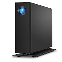 LaCie d2 Professional 10TB External Hard Drive Desktop HDD – USB-C USB 3.0 7200 RPM Enterprise Class Drives, 5 Year Warranty and Recovery Service (STHA10000800)