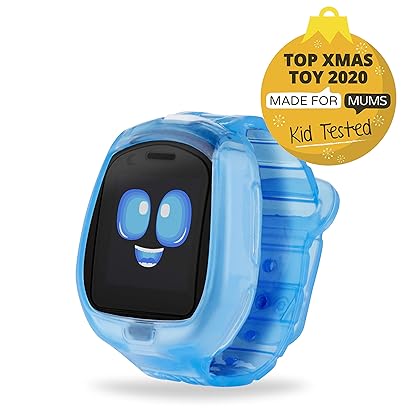 Little Tikes Tobi Robot Smartwatch - Blue with Movable Arms and Legs, Fun Expressions, Sound Effects, Play Games, Track Fitness and Steps, Built-in Cameras for Photo and Video 512 MB | Kids Age 4+