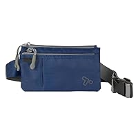 Travelon 6 Pocket Waist Pack, Royal Blue, One Size