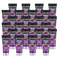 Frizz Ease Secret Weapon Touch-Up Crème, Anti-Frizz Styling Cream, Helps to Calm and Smooth Frizz-prone Hair, 1 Oz Bottle (Pack of 24)