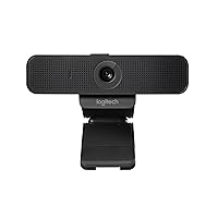 Logitech C925-e Webcam with HD Video and Built-In Stereo Microphones - Black