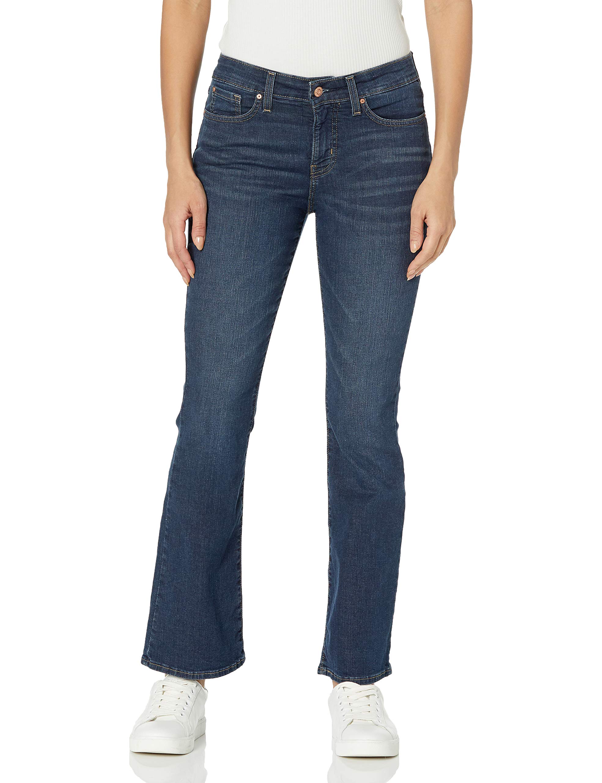 Mua Signature by Levi Strauss & Co. Gold Label Women's Totally Shaping Bootcut  Jeans trên Amazon Mỹ chính hãng 2023 | Giaonhan247