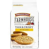 Pepperidge Farm Farmhouse Thin & Crispy Butter Crisp Cookies, 6.9 Oz Bag
