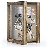 Love-KANKEI Wood Picture Frame for Bedroom, Living-room and More Bundle (Contain 2 Items)