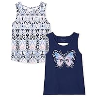 The Children's Place Girls' Sleeveless Graphic Tank Tops