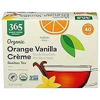 Tea Rooibos Orange Vanlla Creme Organic, 40 Count