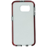 Tech21 - Evo Check Case for Samsung Galaxy S6 Cell Phones - Smokey/Red