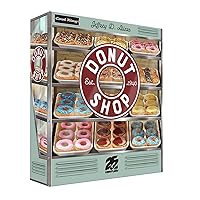 Donut Shop: Build Displays and Box Donuts - Strategy Board Game - 2 to 4 Players - 25th Century Games