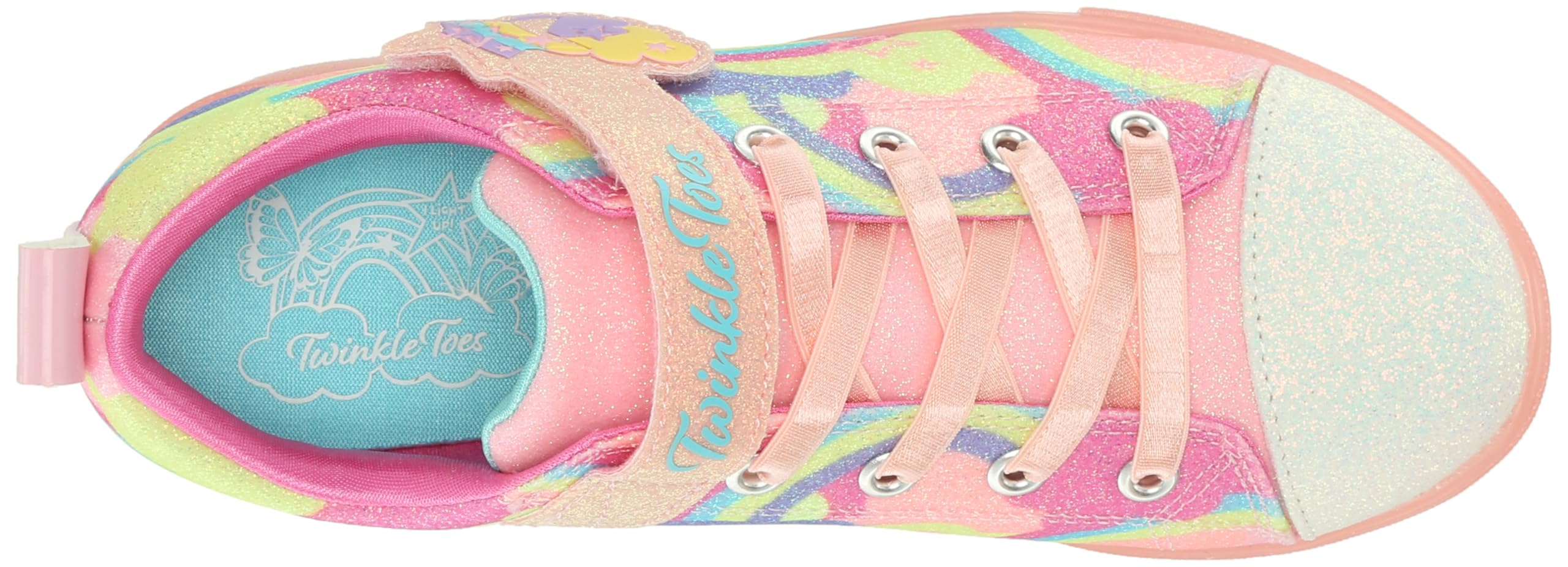 Skechers Girl's Twinkle Sparks Ice 2.0 - Shimmering Sky 314749L (Little Kid/Big Kid)