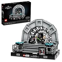 LEGO Star Wars Emperor’s Throne Room Diorama 75352 Building Set for Adults, May The 4th Classic Star Wars Collectible for Display with Darth Vader Minifigure, Fun Birthday Gift for Men and Women