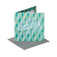 American Greetings Goodbye Card (Good Luck)
