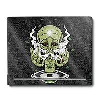 MightySkins Glossy Glitter Skin Compatible with Alienware X16 R1 (2023) Full Wrap Kit - Come in Peace | Protective, Durable High-Gloss Glitter Finish | Easy to Apply & Change Styles | Made in The USA