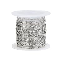 LiQunSweet 10m (32.8 Ft) Stainless Steel Cardano Beading Unfinished Chains Soldered Bulk Lot for Jewellery Making & Craftings - 0.5mm
