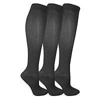 Women's Graduated Compression Knee High Socks - Comfort and Fatigue Relief