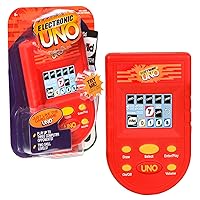 Basic Fun UNO Electronic Handheld Game with Full Color Screen