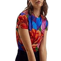 Ted Baker Women's Juhana Printed Fitted Tee