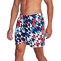 Speedo Men's Swim Trunk Mid Length Redondo Printed