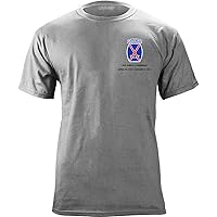 Army 10th Mountain Division Customizable T-Shirt Chest ONLY