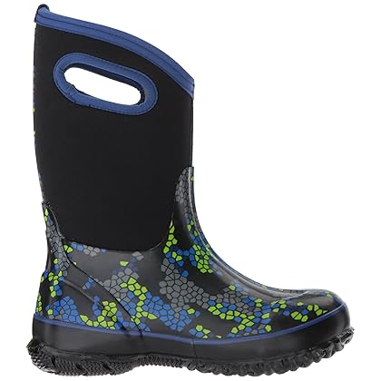 BOGS Unisex-Child Classic High Waterproof Insulated Rubber Neoprene Rain Boot Snow