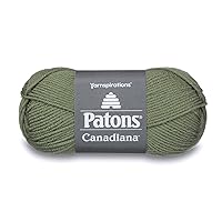 Patons Canadiana Yarn, Medium Green Tea